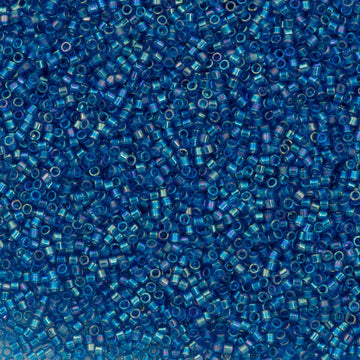Delica 11/0 Transparent Capri Blue AB