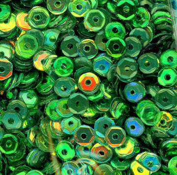 4mm Slightly Cupped Enchanted Forest Sequin blend 100 grams