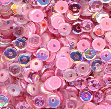 4mm Slightly Cupped Fairyland Sequin blend 100 grams