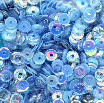 4mm Slightly Cupped Sky's The Limit Sequin blend 100 grams