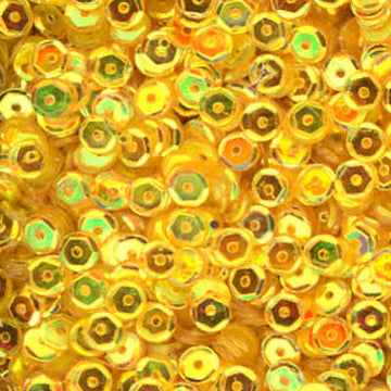 5mm Slightly Cupped Crystal Iris Buttercup