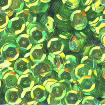 10mm Slightly Cupped Crystal Iris Mystic Meadow