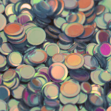 Crystal Metallic Confetti Quicksilver
