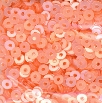 4mm Flat Satin Pale Peach