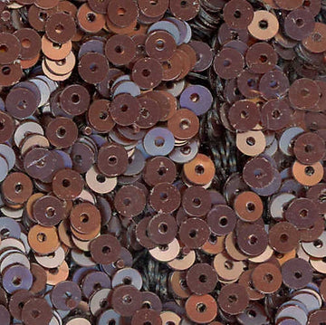 4mm Flat Satin Chocolate Brown 100 Grams