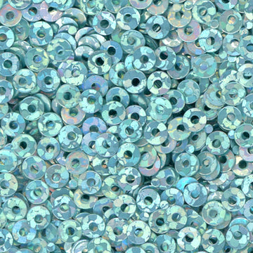 3mm Flat Hologram Spa Blue