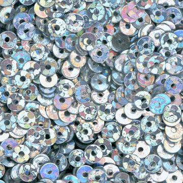 3mm Flat Hologram Silver 100 grams