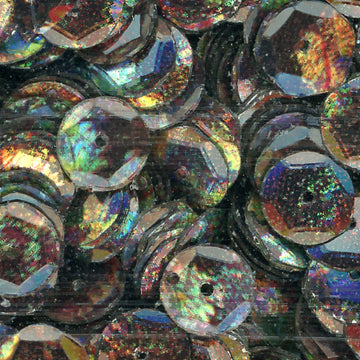 8mm Slightly Cupped Black Galaxy Print