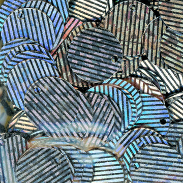 10mm Paillette Silver Parallel Bars