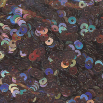 3mm Flat Iridescent Chocolate