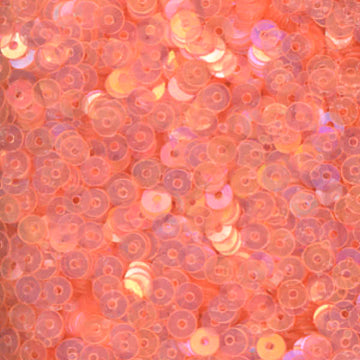 3mm Flat Iridescent Peach