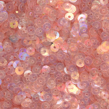3mm Flat Iridescent Flesh Pink