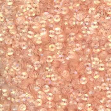 3mm Fully Cupped Iridescent Flesh Pink