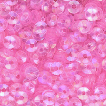 3mm Fully Cupped Iridescent Light Rose