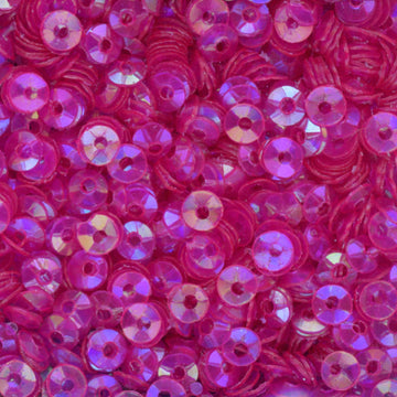 3mm Fully Cupped Iridescent Fuchsia Rose
