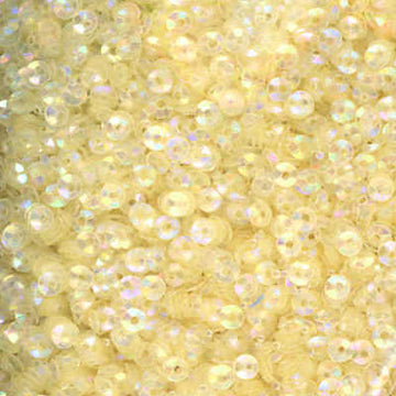3mm Fully Cupped Iridescent Buttercream 100 Grams
