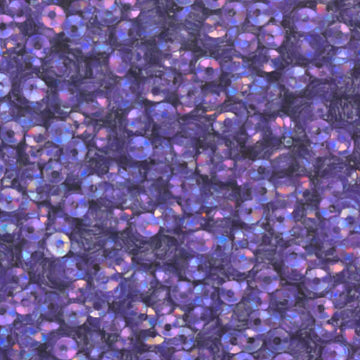 3mm Fully Cupped Iridescent Dark Orchid 100 Grams