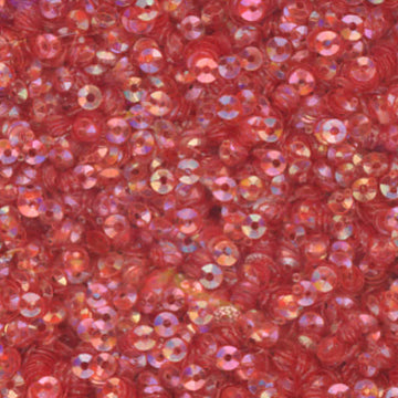 3mm Fully Cupped Iridescent Burnt Orange 100 Grams