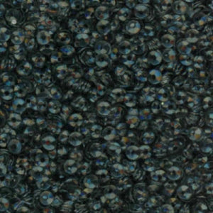 3mm Fully Cupped Black Glossy (no iridescence) 100 Grams