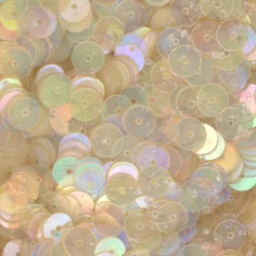 6mm Flat Iridescent Buttercream