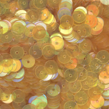 6mm Flat Iridescent Pale Autumn Sunset