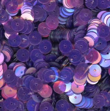 6mm Flat Iridescent Dark Orchid 100 Grams
