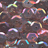 6mm Slightly Cupped Iridescent Sable
