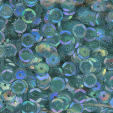 6mm Slightly Cupped Iridescent Light Jasper