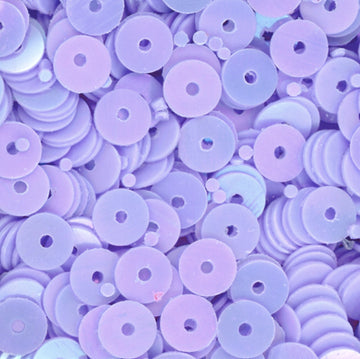 5mm Flat Opaque Iridescent Light Purple