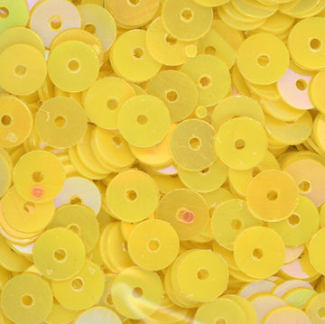 5mm Flat Opaque Iridescent Sunflower 100 Grams