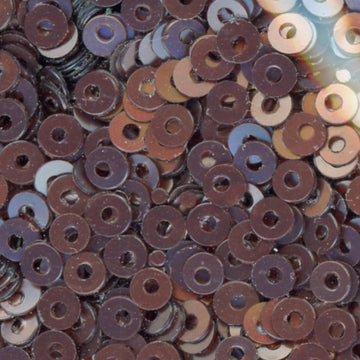 3mm Flat Satin Chocolate Brown