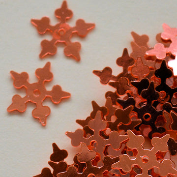 10mm Metallic Starflake Peach