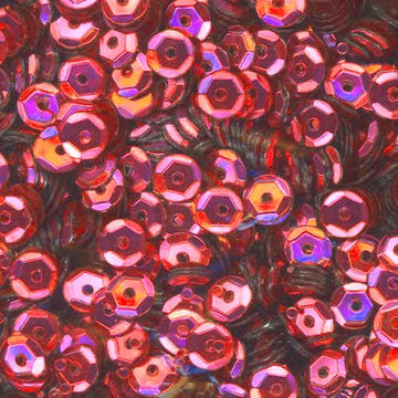 5mm Slightly Cupped Metallic Antique Rose
