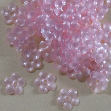 5mm Satin Flower Light Pink