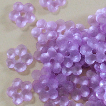 5mm Satin Flower Pale Orchid 100 grams