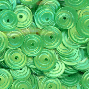 8mm Circle Satin Shamrock 100 grams