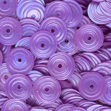 8mm Circle Satin Orchid 100 grams