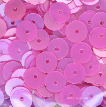6mm Flat Satin Med Pink Orchid