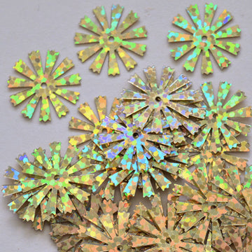 17mm Spokes Hologram Gold