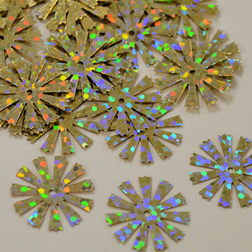 17mm Spokes Hologram Gold 1450 count