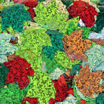 22mm Maple Leaf Hologram Mix 500 count