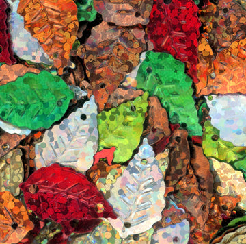 16mm Leaf Hologram Mix