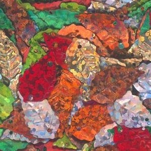16mm Leaf Hologram Mix 2225 count