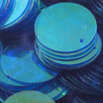 20mm Paillette Crystal Iris Blue Lagoon
