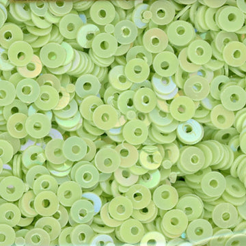 3mm Flat Opaque Iridescent Light Chartreuse