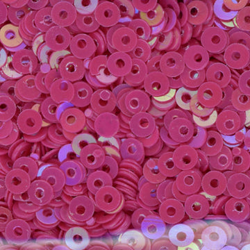 3mm Flat Opaque Iridescent Berry