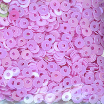 3mm Flat Opaque Iridescent Pink Orchid