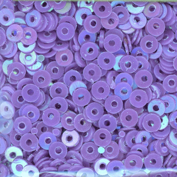 3mm Flat Opaque Iridescent Medium Purple