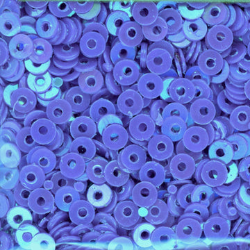 3mm Flat Opaque Iridescent Periwinkle