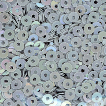 3mm Flat Opaque Iridescent Lt. Gray